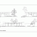 Visitors Entrance Pavilion at Glade One / Khosla Associates Visitors Entrance Pavilion at Glade One / Khosla Associates Elevation