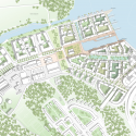 ADEPT and Mandaworks Design Urban Masterplan for Stockholm's Royal Seaport Site plan