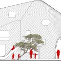 MAD Transforms Japanese Home into Unconventional Kindergarten and Residence MAD Transforms Japanese Home into Unconventional Kindergarten and Residence Elevation. Image © MAD
