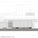 National Theatre  / Haworth Tompkins South Elevation Current