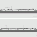 The Paleisbrug / Benthem Crouwel Architects The Paleisbrug / Benthem Crouwel Architects Elevation