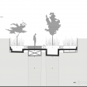 The Paleisbrug / Benthem Crouwel Architects The Paleisbrug / Benthem Crouwel Architects Section