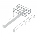 Pabellon Puente / alarciaferrer arquitectos Axonometric