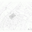 La Enseñanza  School Auditorium / OPUS + MEJÍA Site Plan