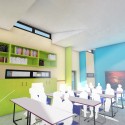 PLACE By Design Wins Cool School Design Competition Classroom interior. Image Courtesy of Building Trust International