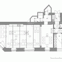 Proti Proudu Bistro / Mimosa architekti Floor Plan