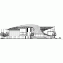 La Grande Passerelle / AS.Architecture-Studio East Elevation