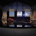 Images Released of OMA-Designed Chinese Pavilion at 2015 Venice Art Biennale Images Released of OMA-Designed Chinese Pavilion at 2015 Venice Art Biennale Exhibition interior, performance area for Tan Dun. Image © Italo Rondinella courtesy of OMA