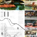 6 Winners Selected for OISTAT Competition to Design a Floating Theatre in Germany 6 Winners Selected for OISTAT Competition to Design a Floating Theatre in Germany Bridge's Theatre / Timothée Raviol and Priscilla Moreira de Almeida. Image Courtesy of OISTAT