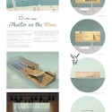 6 Winners Selected for OISTAT Competition to Design a Floating Theatre in Germany 6 Winners Selected for OISTAT Competition to Design a Floating Theatre in Germany Theater on the Wave / Delphine Quach & Anouk Dandrieu. Image Courtesy of OISTAT