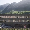 School in Saint-Maurice / Graeme Mann & Patricia Capua Mann © Yves André