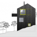 House Linnebo / Schjelderup Trondahl arkitekter East Elevation