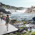 Mayer/Reed, Snøhetta and DIALOG Selected to Design Oregon's Willamette Falls Riverwalk Courtesy of Snøhetta, DIALOG, Mayer/Reed