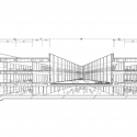 DH Triangle School  / NAMELESS Architecture Sectional Perspective