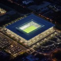 Gallery: Inside Herzog & de Meuron's Bordeaux Stadium During Its Inaugural Match Gallery: Inside Herzog & de Meuron's Bordeaux Stadium During Its Inaugural Match © Philippe Caumes