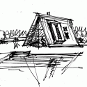 A-Frame ReThink / Bromley Caldari Architects Sketch