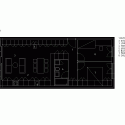 Black Line Apartment / Arhitektura d.o.o. Floor Plan