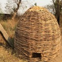 Why I Created a Database to Document African Vernacular Architecture Ethiopia - chicken coop constructed with woven reeds. Image © Abby Morris