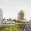 XTU's French Wine Civilizations Museum Set to Open in 2016 Rendered Exterior View. Image Courtesy of XTU Architects