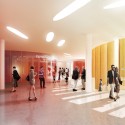 XTU's French Wine Civilizations Museum Set to Open in 2016 Rendered Interior View. Image Courtesy of XTU Architects