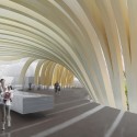 XTU's French Wine Civilizations Museum Set to Open in 2016 Rendered Interior View. Image Courtesy of XTU Architects