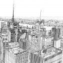 Video: Pat Vale's Drawing Time-Lapse Brings NYC to Life Video: Pat Vale's Drawing Time-Lapse Brings NYC to Life © Patrick Vale