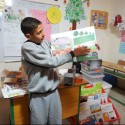 CatalyticAction's Playground Puts Children at the Center of Relief Efforts for Syria CatalyticAction's Playground Puts Children at the Center of Relief Efforts for Syria A child poses with his plan for a safe playground. Image © CatalyticAction