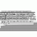 The Alpha / Tony Owen Partners West Elevation