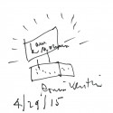 17 Napkin Sketches by Famous Architects Robert Venturi. Image Courtesy of NewSchool and AIAS San Diego