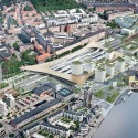 BIG to Redevelop Västerås Transportation Hub BIG to Redevelop Västerås Transportation Hub © BIG