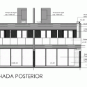 Casas Adosadas / Estudio A+3 Casas Adosadas / Estudio A+3 Elevation 2