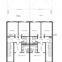 Casas Adosadas / Estudio A+3 Casas Adosadas / Estudio A+3 Upper Floor Plan