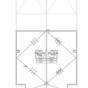 Casas Adosadas / Estudio A+3 Casas Adosadas / Estudio A+3 Roof Plan