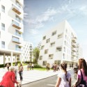 A2M Designs Eco-Neighborhood for Belguim Exterior View. Image Courtesy of A2M
