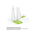 BIG Replaces Foster, Unveils Plans for 2 World Trade Center © BIG