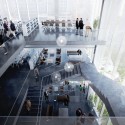 BIG Replaces Foster, Unveils Plans for 2 World Trade Center © DBOX, Courtesy of BIG