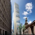 BIG Replaces Foster, Unveils Plans for 2 World Trade Center © DBOX, Courtesy of BIG