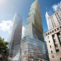 BIG Replaces Foster, Unveils Plans for 2 World Trade Center © DBOX, Courtesy of BIG
