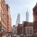 BIG Replaces Foster, Unveils Plans for 2 World Trade Center © DBOX, Courtesy of BIG