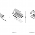Alpine Barn Apartment / OFIS Architects Alpine Barn Apartment / OFIS Architects Exploded Axonometric