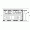 Alpine Barn Apartment / OFIS Architects Alpine Barn Apartment / OFIS Architects First Floor Plan
