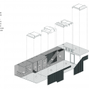 Alpine Barn Apartment / OFIS Architects Alpine Barn Apartment / OFIS Architects Axonometric