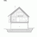 Alpine Barn Apartment / OFIS Architects Alpine Barn Apartment / OFIS Architects Section DD