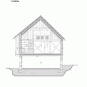 Alpine Barn Apartment / OFIS Architects Alpine Barn Apartment / OFIS Architects Section EE