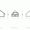 Alpine Barn Apartment / OFIS Architects Alpine Barn Apartment / OFIS Architects Volumes Diagrams