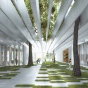 MenoMenoPiu Proposes a Circular Form for the House of Hungarian Music MenoMenoPiu Proposes a Circular Form for the House of Hungarian Music Entrance. Image Courtesy of +imgs