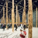 Gallery: David Chipperfield's "Sticks and Stones" Installation in The Neue Nationalgalerie Gallery: David Chipperfield's "Sticks and Stones" Installation in The Neue Nationalgalerie David Chipperfield - Sticks and Stones, an Intervention at the Neue Nationalgalerie. Image © Laurian Ghinitoiu