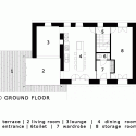 Renovation & Extension of a Holiday House / Dehullu Architecten Floor Plan