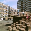 Gallery: Assemble's Brutalist Playground Opens at RIBA Gallery: Assemble's Brutalist Playground Opens at RIBA Churchill Gardens Estates. Image © John Donat - RIBA Library Photographs Collection