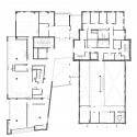 Lunder Arts Center / Bruner/Cott & Associates Second Floor Plan